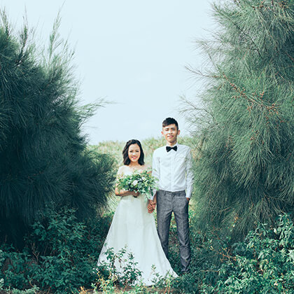 慶祝新品牌Ginge.C Bridal成立，攝影方案優惠限量實施中-GINGER CHEN WEDDING 靖妝婚紗